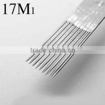 50pcs Disposable Stainless Steel Tattoo Needles 17M1 HN1655