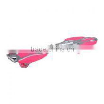 skateboard with aluminum deck skateboards with handles 2 wheel snake board