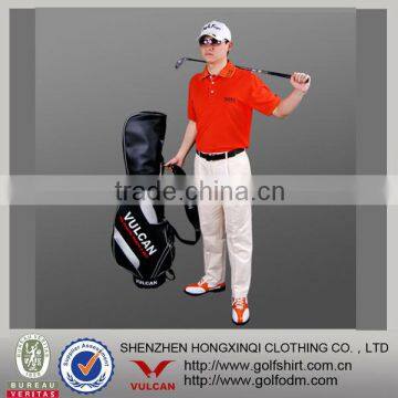 Professional Dry fit Moisture Wicking Men's Golf Polo shirt