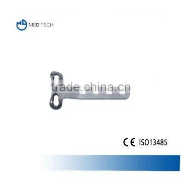 Pure Titanium Orthopedic T-shaped Tibial Medial Locking Plate Instruments