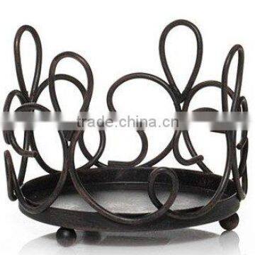 High Quanlity /2014/ Factory Wholesale Customize Metal Candle Holder / Metal Candle Stick/Top