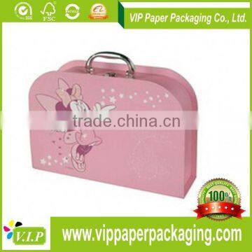 Top! Red Paper Suitcase Box