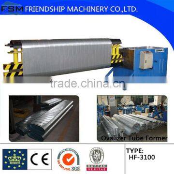Ovalizer Spiral Duct Roll Forming Machine 3100 Ovalizer Tubesformer
