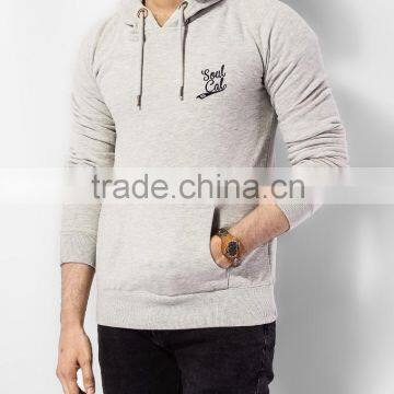 2014 Cotton Fleece quality plain hoodies for Men