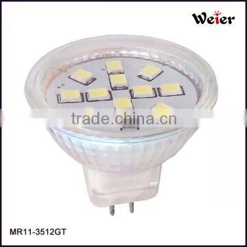 35MM mr11 10-40V SMD2835 warm white 2800K smd led