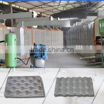 small waste paper recycling machinery egg tray production line