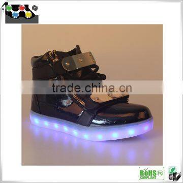 High Quality Hot Sale Comfortable Smock Casual Woman Shoes LED Light Up Woman Shoes photo-4