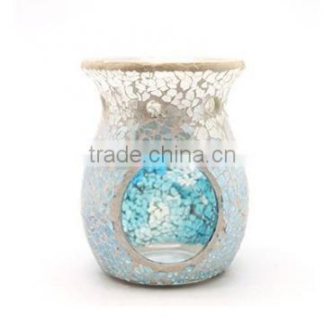 Popular mosaic galss incense burner, fragrance lamp