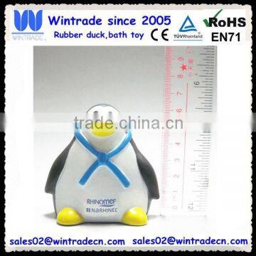 Floating rubber bath penguin pvc sea animal custom shape                        
                                                Quality Choice