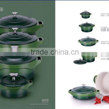 YD12 8PCS DIE-CAST ALUMINIUM COOKWARE SET