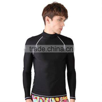 2016 Neoprene Waterproof Swimming Suit for Men /Rush Guard Made of Lycra With High Quality