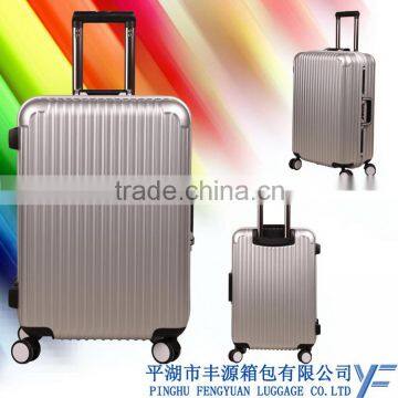 2014new production aluminium frame new coded lock luggage, trolley luggage
