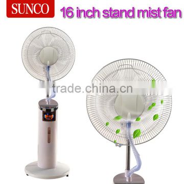 Electrice AC stand fan with water spray/16 inch water cooler fan