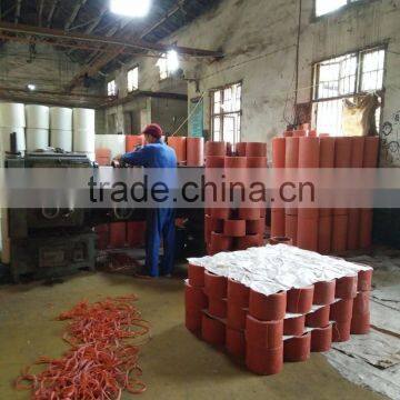 SBR/ NBR /PU iron drum rice Rubber Roller, rice husking Rubber Rollers