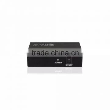 New SDI Splitter 1x2 1080p to 1080i HD SDI Converter Video Extender Powerline Adapter