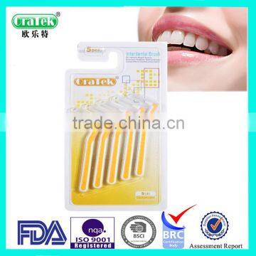 between teeth brush teeth slit cleaning interdental brush