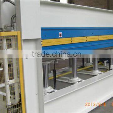 hydraulic hot press for furniture woodworking machine