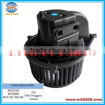 AUTO AC Heater Blower Fan Motor for Peugeot/ Citroen/Fiat 8EW351039381 46722759