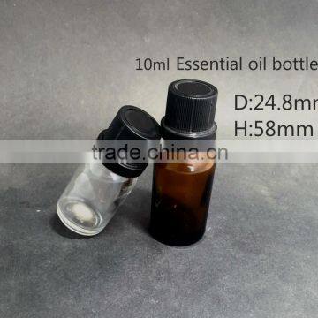 10ml ar essential oil bottle, glass bottle with Explosion-proof bottle caps