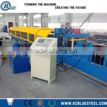 Automatic Efficiency C & Z Shape Purlin Making Machine / Steel Metal C Purlin Roll Forming Machine