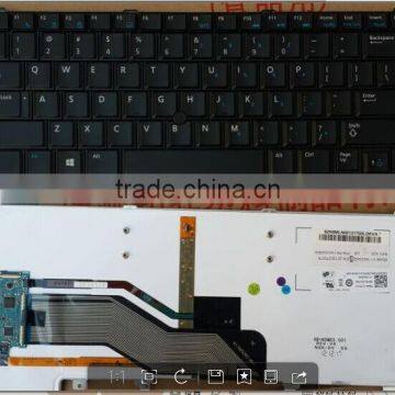 original laptop keyboard for DELL E6420 WITH backlit us layout