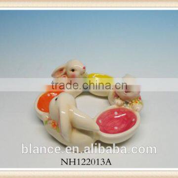 Ceramic Easter Egg Cup Novelty Design Egg Holder photo-2