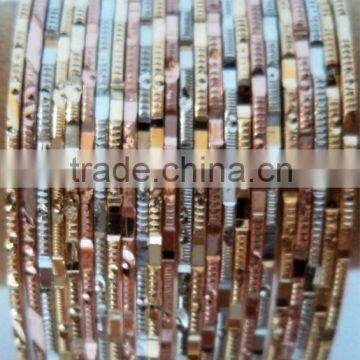 14k Ladies Gold plated bangles