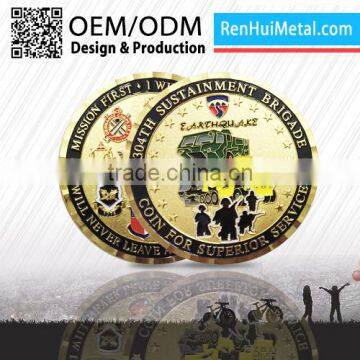 2016 Custom Size Tourist Coin