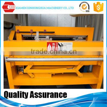 Straight and tapered metal sheet coil slitting machine