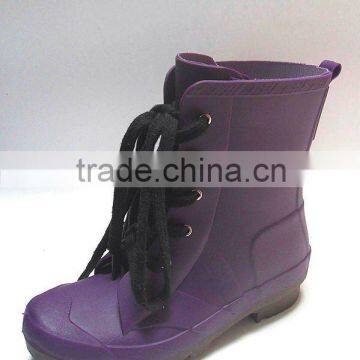 B-1212 Women Plastic rain boots sexy PVC rain boots