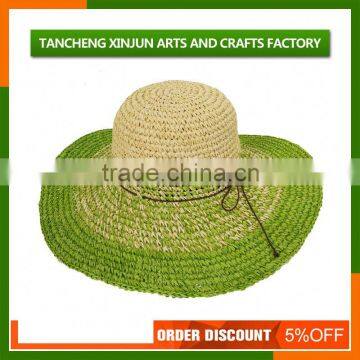 Beautiful Beach Baraid Paper Wide Straw Hat photo-3