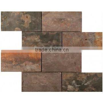 ceramic mosaics rustic tile, glazed brick mosaic, modern house mosaic design(PMSG340)