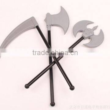 Human Skeleton Bone Axe The Sickle Fork Light & Sound Pumpkin Lantern Pumpkin Bucket Pumpkin Witch Barrel for Halloween photo-3