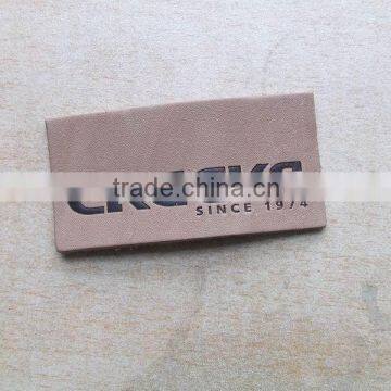 factory genuine garment leather labels