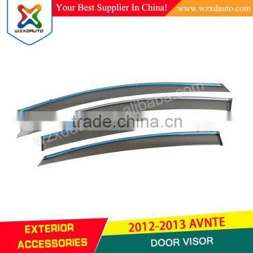 DOOR VISOR WEATHER GUARDS WINDSHIELD FOR AVANTE 2012-2013