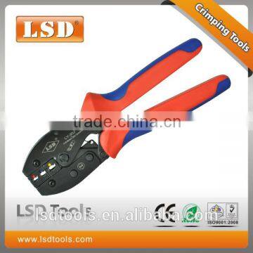 LSD experience production 10years CE ROHS good qutails pliers for surge connectors LY-30J ratchet hand crimping tools