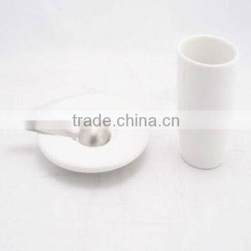 Ceramic Coffee or Tea Cup and Saucer Set