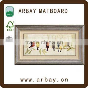 Wholesale precut decorative picture mats,printable photo mats,photo frame a4 matting