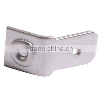 Metal Stamping Custom-Made Nickel Plating Iron Earthing Terminal photo-2