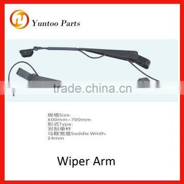 Wiper arm 600-700mm single poles saddle: 24mm