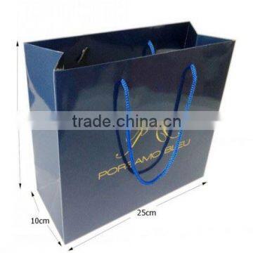 Fashionable design food grade brown kraft paper bag for packaging / shopping