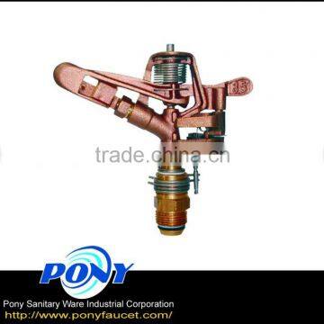 High Quality Taiwan made Brass lawn garden Impulse Sprinkler