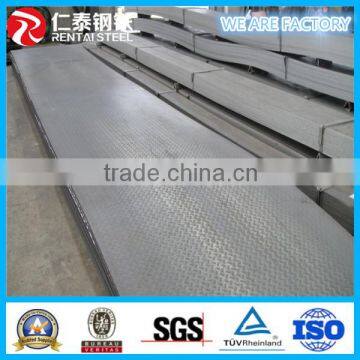 hot rolled diamond plate/chequered steel sheet