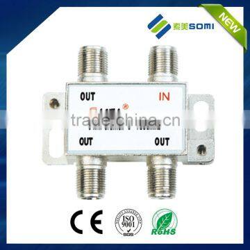 Good quality 3 way indoor CATV splitter