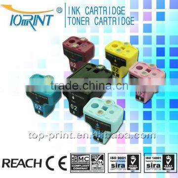 Hot sale Compatible Ink Cartridge 02 for Hp inkjet printer