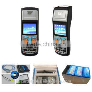 Prepaid card offline payment machine with thermal printer