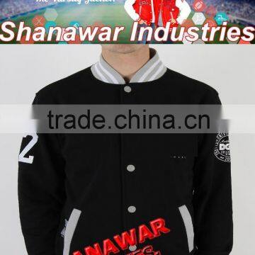 Varsity Jacket / Letterman jackets / Baseball jacket with Custom Embroidery Patches & Sizing