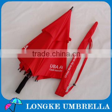 [G053]Wind vent golf umbrella with shoulder bag,Carbon fiber golf umbrella