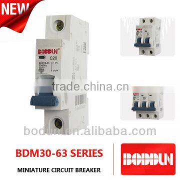 BDM30-63 NEWEST 1P 20A MINIATURE CIRCUIT BREAKER