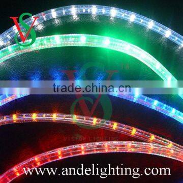 2 wires 13mm top quality shop window decoration led rope lighting